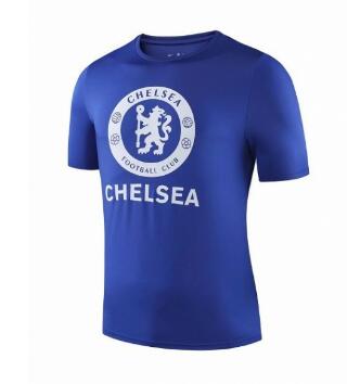 Maillot de foot de formation Chelsea 2019-2020 bleu